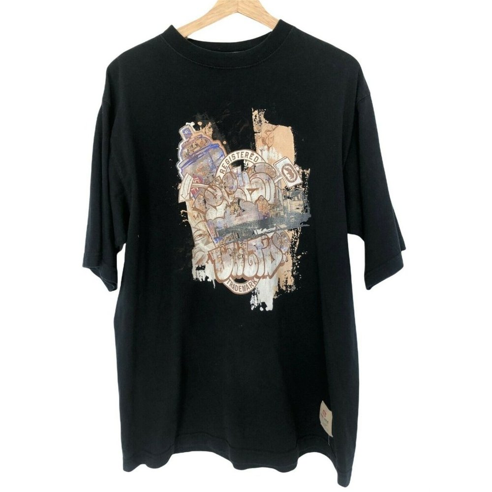 ECKO UNLTD Black Short Sleeve Tee Shirt Men's Size XL